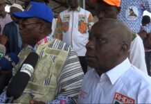 Fête de la Liberté à Man : Dr Albert Flindé prend part aux festivités