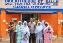 Action sociale : Le Maire Abou Fofana honore le Ministre Sidiki Konaté