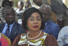 La candidate Edwige Diéty a fait bonne figure