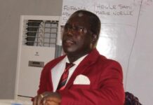 Blé Auguste Samuel, élu 2ème adjoint au maire de la commune de Man