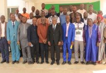 Dr Albert Flindé reçoit l’assurance des journalistes à l’accompagner dans sa mission